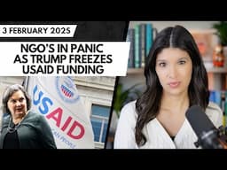 END OF USAID? Popular CIA Front Goes Dark After Trump Freezes Funding