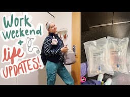 Weekend in the life of a Peds Onc Nurse ft. LIFE UPDATES