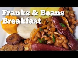 Franks & Baked Beans Breakfast