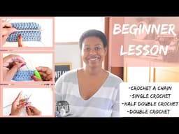 WATCH THIS FIRST IF YOU JUST STARTED CROCHETING | BEGINNER SERIES EPISODE 2 | SNOWFLAKE CROCHET