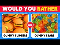 Would You Rather...? Ultimate Junk Food Edition 🍔 🍫 🍨 Daily Quiz