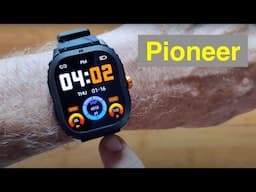 WEOFLY Pioneer IP68 AMOLED Always-On 1.95” 410*502 Display BT 5.3 Call Smartwatch: Unbox & 1st Look