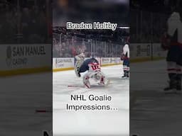 NHL GOALIE IMPRESSIONS | Braden Holtby #NHL #Washington #Capitals