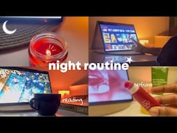 my night routine 🕯 | cozy & peaceful