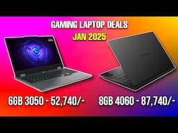 Jan 2025 Gaming Laptop Deals - 115W RTX 4060 Laptop under 80k INR !! 4050 Laptop for 65k !!