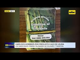 Caen dos presuntos usureros en MRA: portaban dinero, pagarés y tarjetas de promoción de créditos