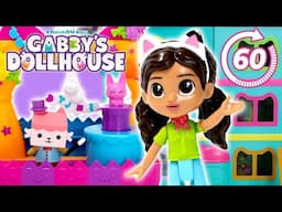 Let's Play! 😸 60 Minutes of Gabby's Toy Play Adventures! | GABBY'S DOLLHOUSE TOY PLAY ADVENTURES