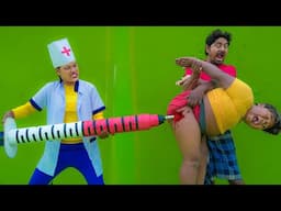 Top Very Special Trending Comedy Video 2025Amazing Injection Wala Comedy Video Doctor Ep 357