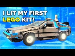 LEGO Delorean (10300) Game of Bricks Light Kit Tutorial