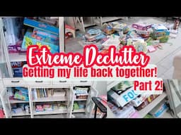 DECLUTTER MY GAME CABINET | CLEAN WITH ME | CLEANING MOTIVATION 2024