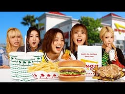 Kpop Idols try In-N-Out for the first time in LA! (ft. Young Posse)