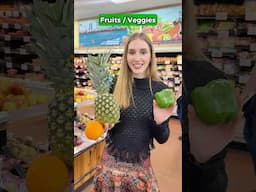 Grocery shopping 🙆🏼‍♀️🍏 #englishlanguage #gringa #learnenglish #englishteacher #americanaccent