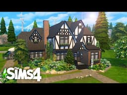 Big Tudor Family Home // The Sims 4 Speed Build