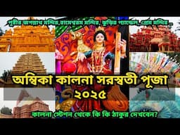 KALNA SARASWATI PUJA 2025 | কালনা সরস্বতী পূজা ২০২৫ | Ambika Kalna Saraswati Puja 2025