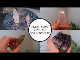 🔮TOP 7 MUST HAVE CRYSTALS | CRYSTALS FOR BEGINNERS | Home with Hanna