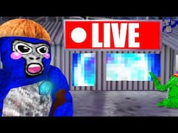 🔴GORILLA TAG ONLY UP LIVE!! (ROAD TO 100K SUBS!)