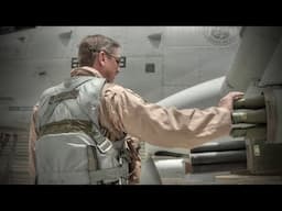 A-10 Thunderbolt II Pilot Prepares For Flight Before Takeoff