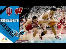 Indiana vs. Wisconsin | COLLEGE BASKETBALL HIGHLIGHTS | 2/4/25 | NBC Sports