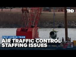 Air traffic controllers experiencing significant staffing shortages