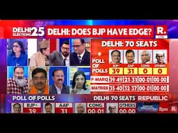 BREAKING: BJP Likely To Be Surprise Winner In Delhi, Predict P-MARQ and Matrize Poll of Polls