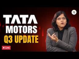 WHY WAS TATA MOTORS DOWN BY 7% TODAY? | CA RACHANA RANADE