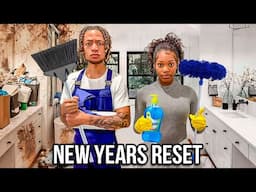 NEW YEAR HOME RESET + DEEP CLEANING AS A FAMILY OF 5