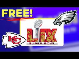 Don't Pay ANYTHING to Stream Super Bowl 2025! Watch It FREE 🏈