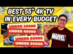 Best 55 Inch 4K TV in India in Every Price Segment | Best 55 inch TV Under 30000 | 40000 | 60000 ...