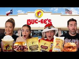 New Zealand Family try Buc-ee's snacks for the first time! (BEAVER NUGGETS, BEEF JERKY & BBQ!)