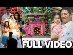 Thia Marceline "Mochi" Sotto 1st Birthday❤️Full Video Birthday ng ANAK ni Vic Sotto at Pauleen Luna