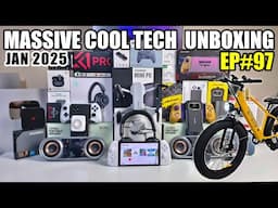 Massive Cool Tech Unboxing - JAN 2025 - EP#97 (Must See Tech Haul)