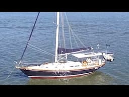 Abandoned 50 Yr Old SAILBOAT Now SAILS like a DREAM!|Offshore Passage|26