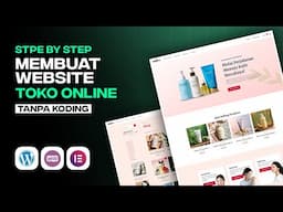 Membuat Website Toko Online 2025 Tanpa koding - WordPress + WooCommerce 🛍️