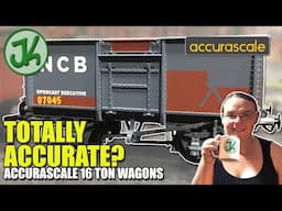 Totally Accurate? Accurascale 16T Mineral Wagon 3 packs - Unboxing and Review