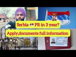 Serbia PR in 3 years information/serbia permanent residency @Parmhungary