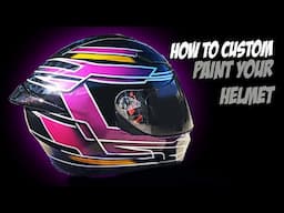 How to Custom Paint your helmet