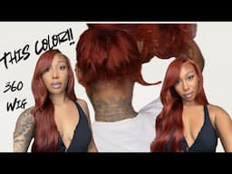 A Must Have! Reddish Brown 360 Wig Ft. Ashimary Hair