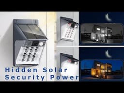 Camzeb Outdoor Solar Security Camera Review: Hidden Design, 24/7 Surveillance & Easy Setup!"