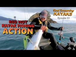 Non stop fishing fun from the kayak with jigs and softbaits - RSK Ep 53