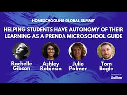 Panel Discussion: Helping Students Have Autonomy of their Learning as a Prenda Microschool Guide