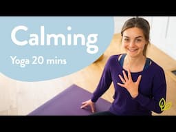 Calming Yoga | 20 Min Yoga Practice | Home Yoga | JenYoga