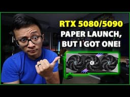 🟢 RTX 5080 and 5090 SOLD OUT AND SCALPED, but I got one!