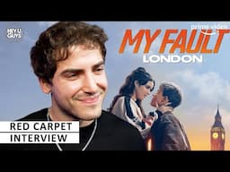 Kerim Hassan | My Fault London Premiere Red Carpet Interview | Prime Video | Culpables Trilogy