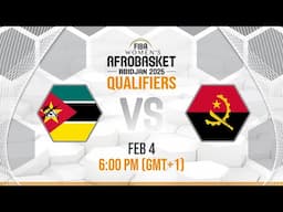 Mozambique v Angola | Full Basketball Game | FIBA Women's AfroBasket 2025 Qualifiers