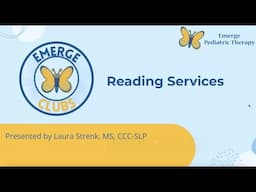 Reading Services Webinar: Revolutionize Reading with Laura Strenk