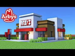 How To Build a Arbys In Minecraft | Including Interior