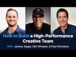 How to Build a High-Performance Creative Team in 2025