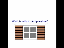 What Is Lattice Multiplication?