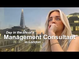 Day in the life of a Management Consultant in London | 11 hour work day