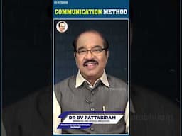 What Are Communication Methods? | How To Communicate Effectively | BV Pattabhiram